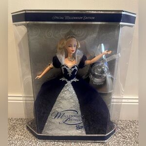 Barbie Millennium Princess in Navy and Silver